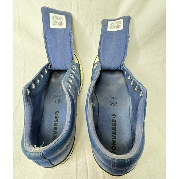 Converse Men's CTAS HIGH Street OX Mason Blue/EGRET Sneaker Sz. 8 Has Flaws - Picture 6 of 14